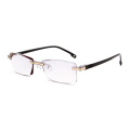 fancy beautiful rimless optical glasses frames